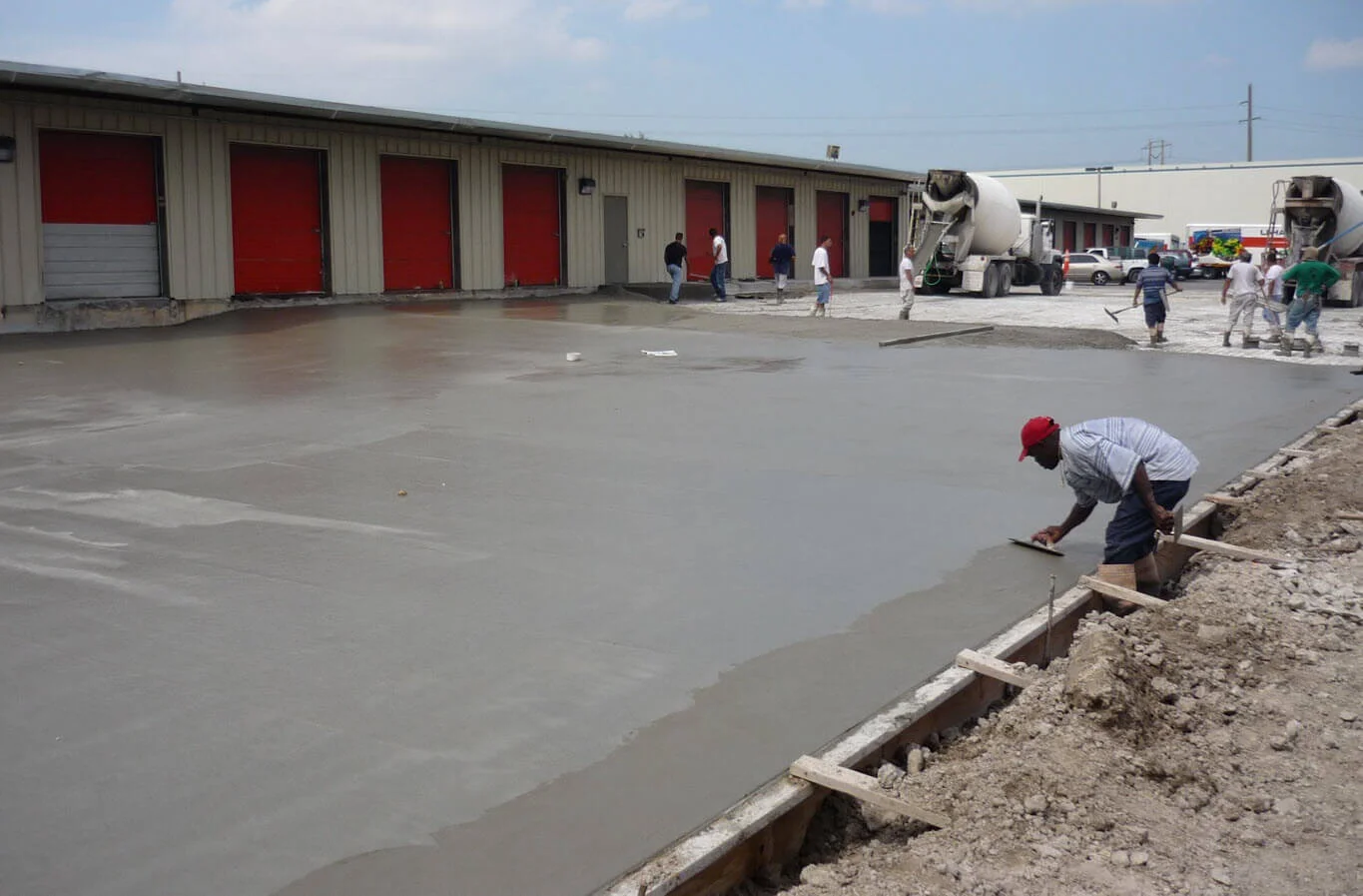 Commercial concrete in Houston